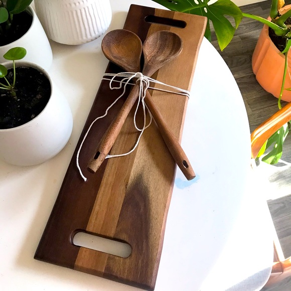 Magnolia Other - Magnolia Serving Board with Serving Spoons
